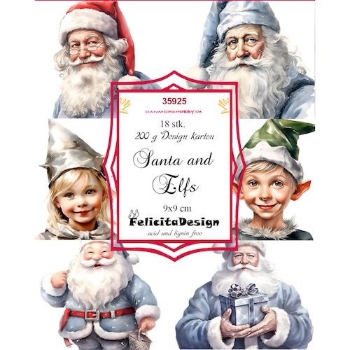 Santa and elfs