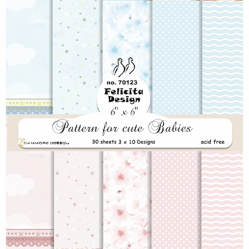 Pattern for cute babies