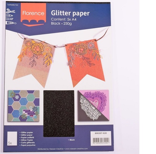 Glitter paper